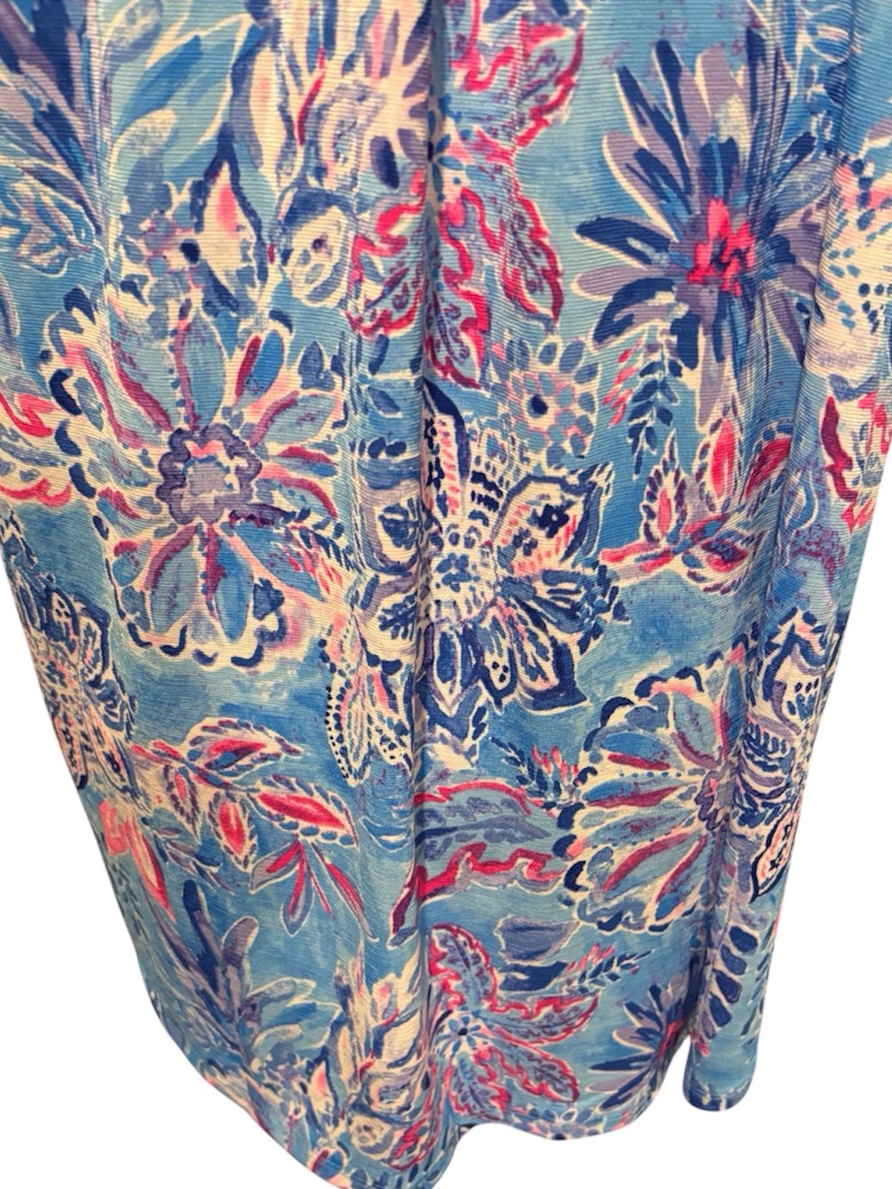 Dear Scarlett Floral Sleeveless Tank Tunic Top, XL, Lightweight Casual Comfy - Picture 5 of 11
